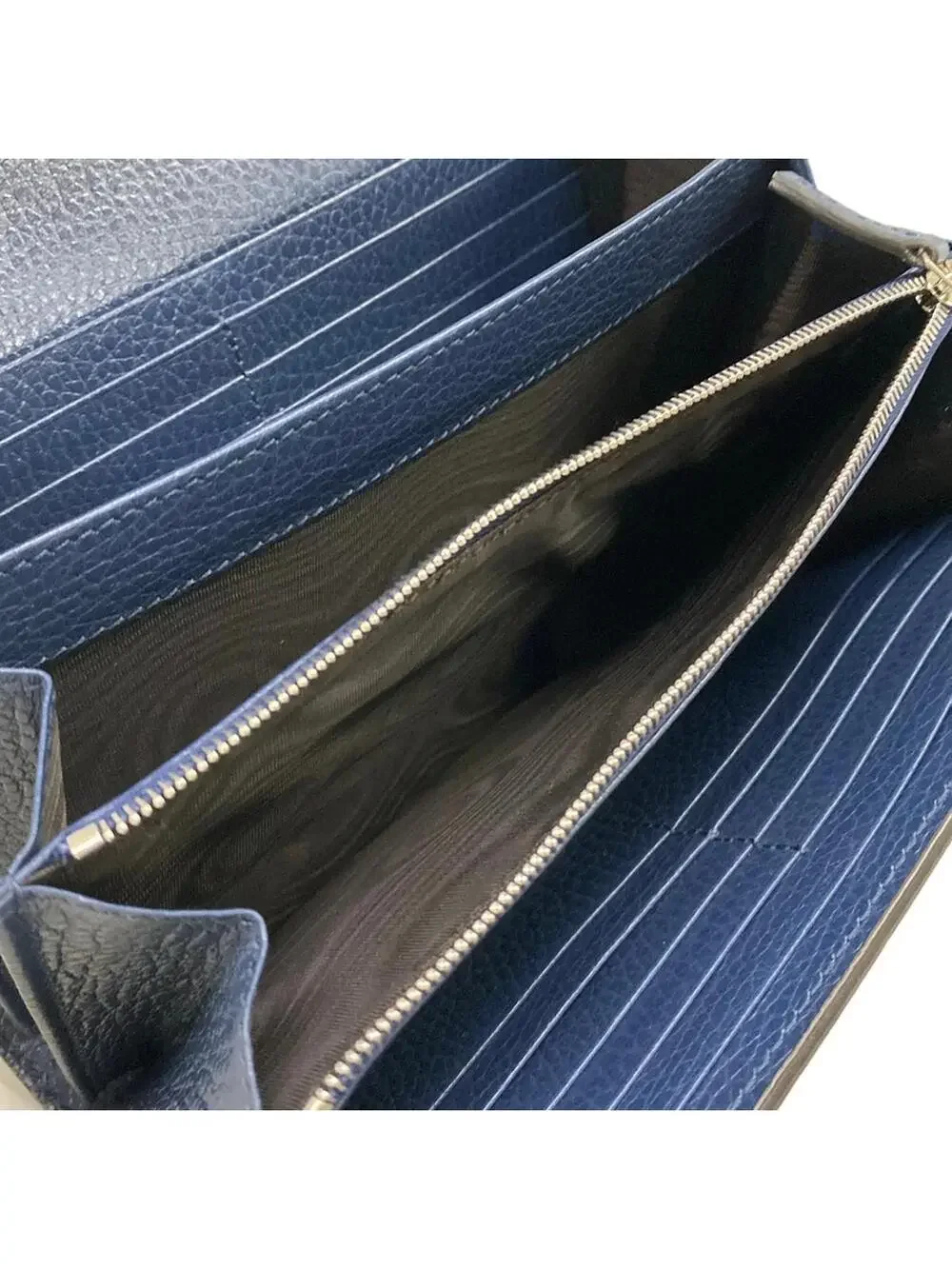 Gucci Dionysus Dark Navy Silver Leather #283912G13B